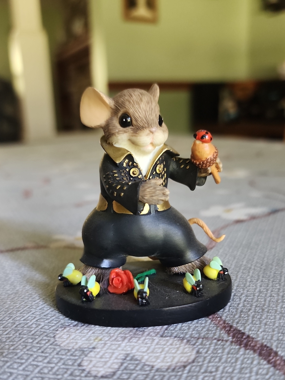 Charming Tails Don't Be Cruel To A Mouse That's True Elvis Mouse